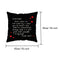 Pillow for Sister with  Heartfelt Message